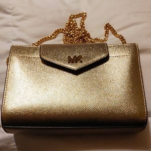 Michael Kors gold purse